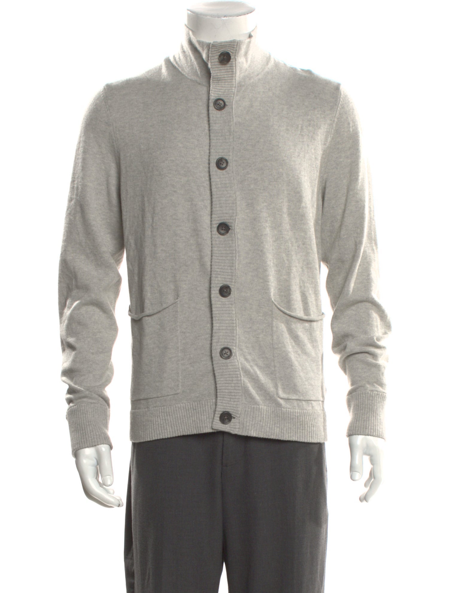 James Perse Mock Neck Long Sleeve Cardigan w/ Tags