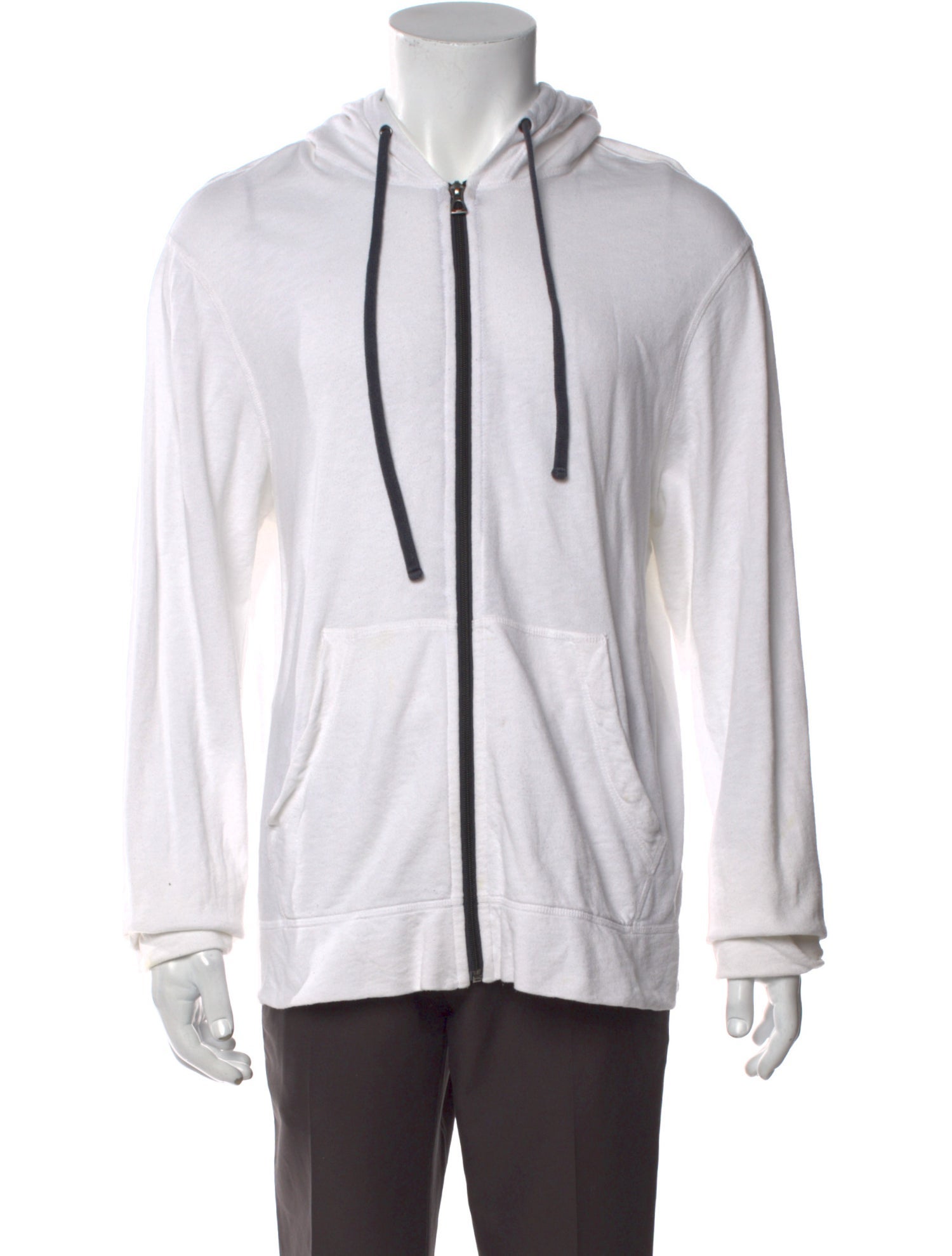 James Perse Crew Neck Long Sleeve Hoodie