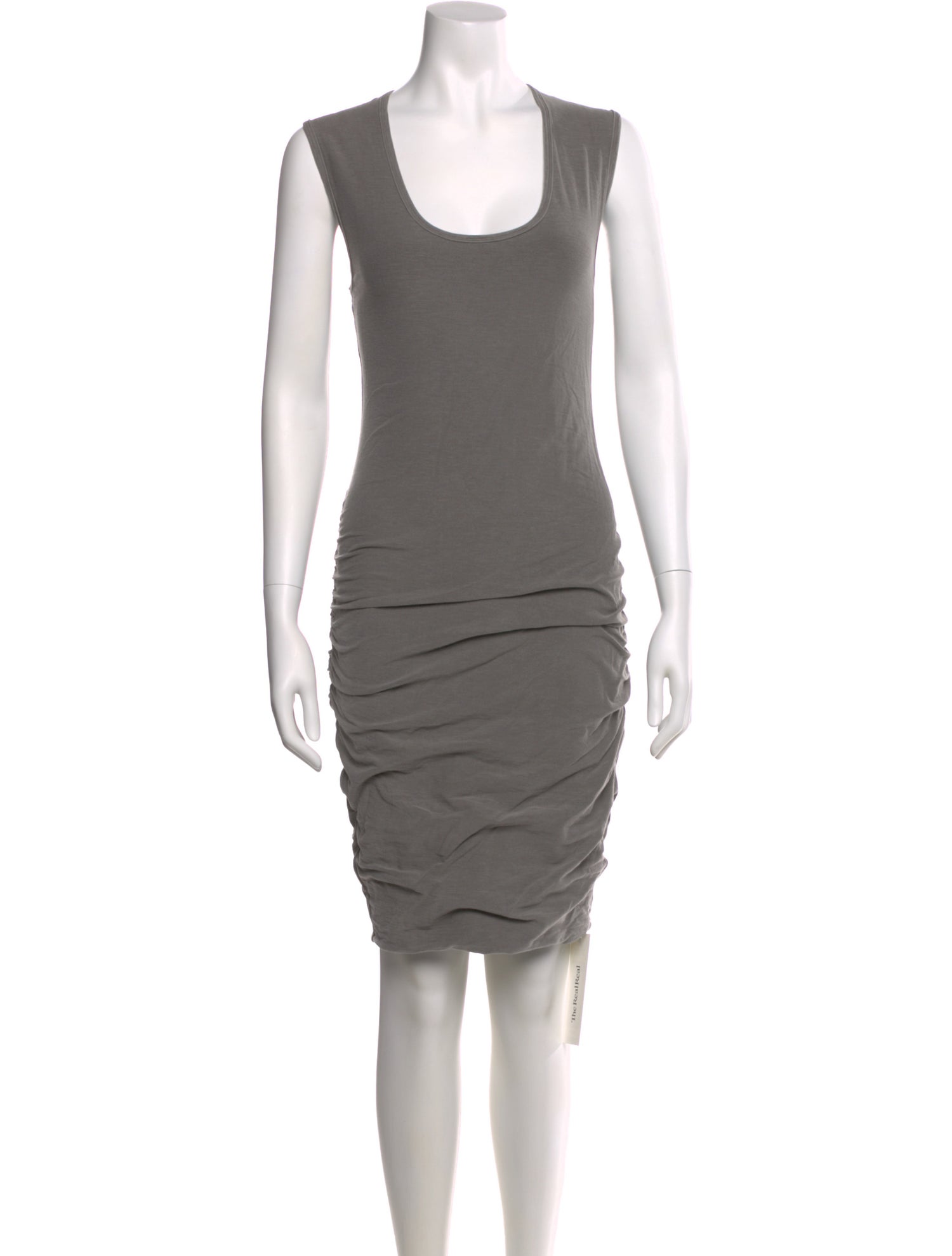 James Perse Scoop Neck Mini Dress