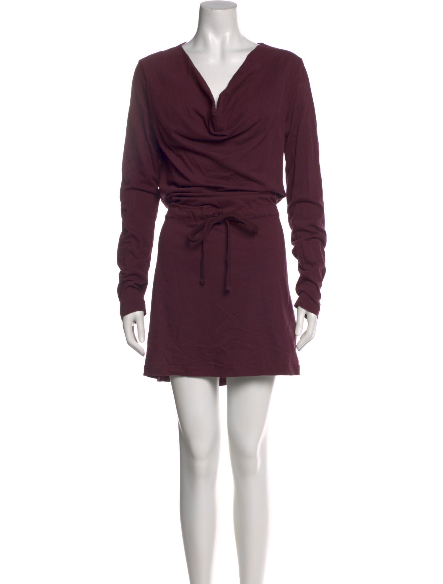 James Perse Cowl Neck Mini Dress