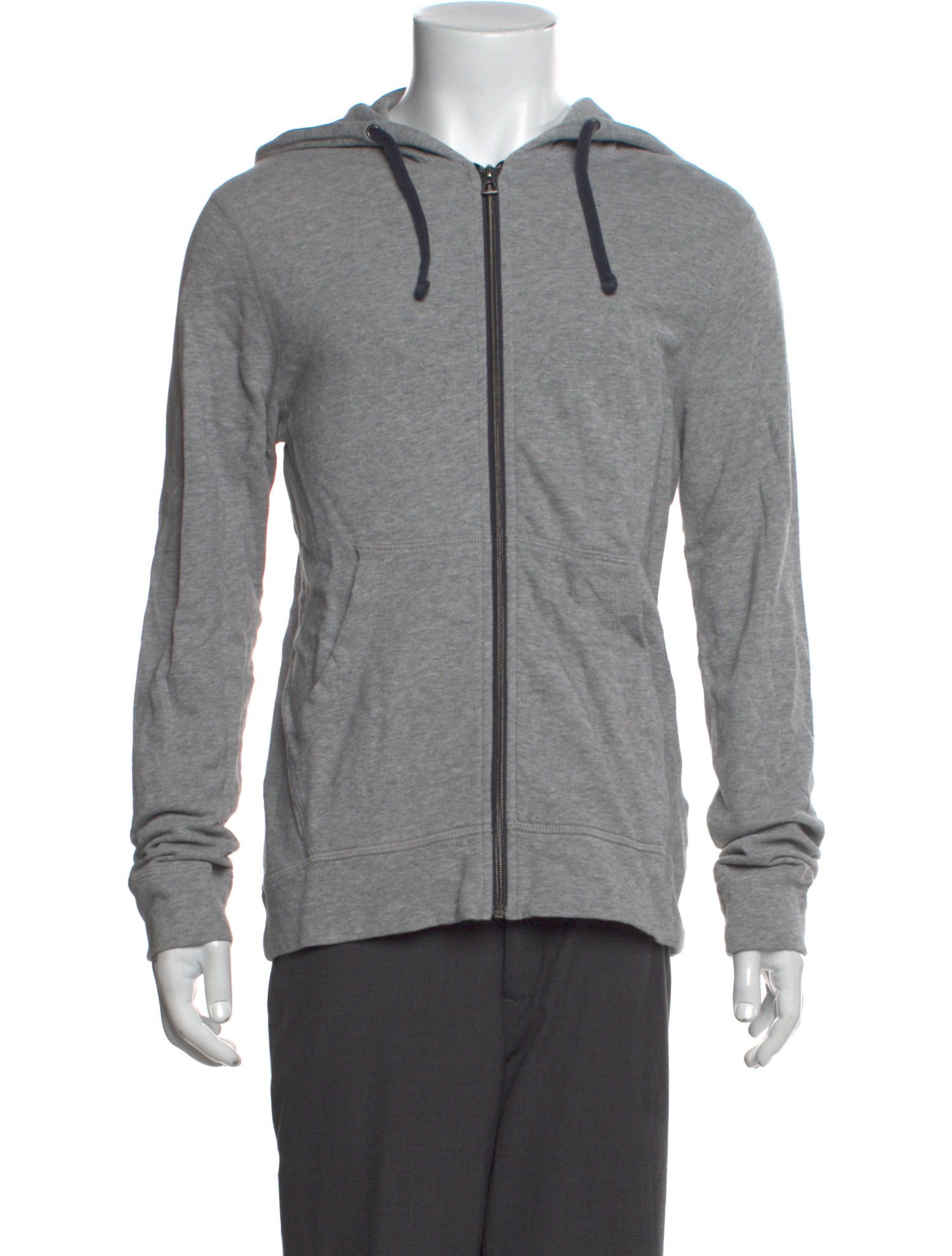 James Perse Crew Neck Long Sleeve Hoodie