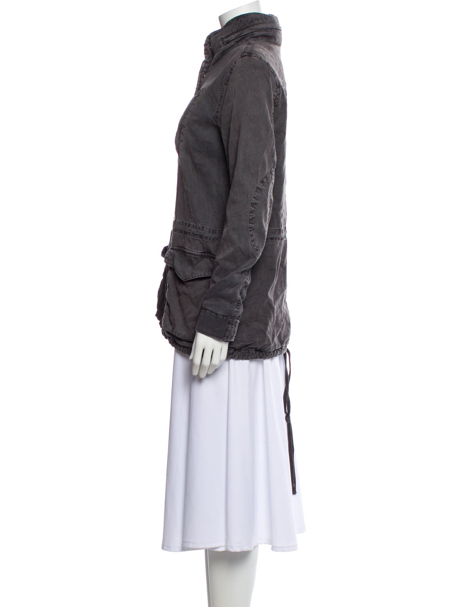 James Perse Linen Utility Jacket