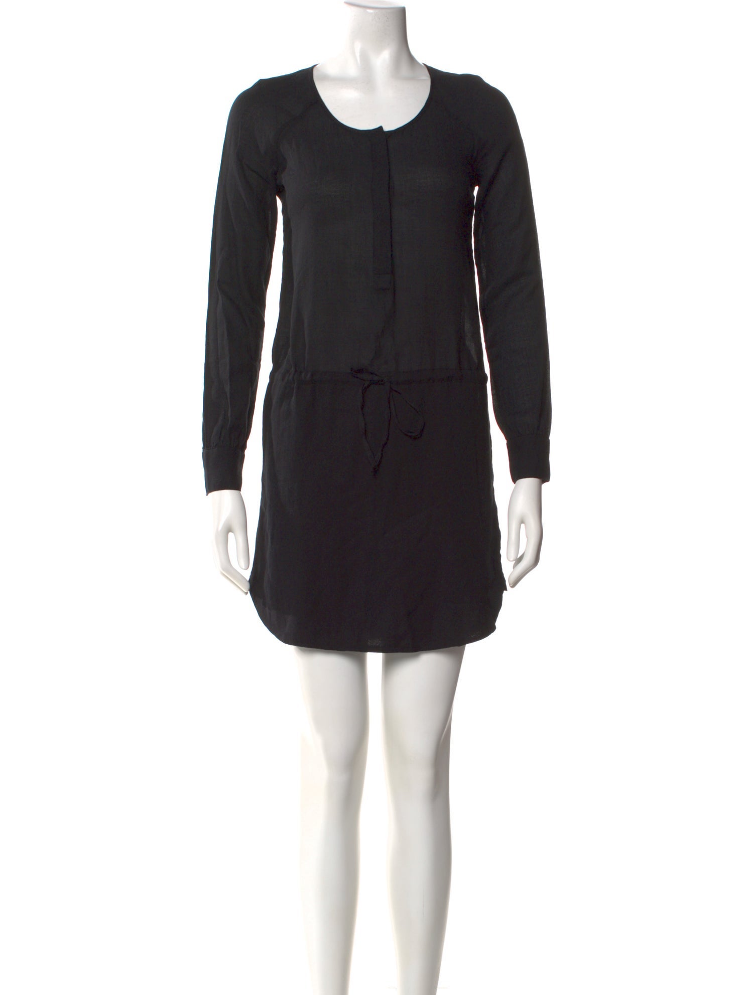 James Perse Scoop Neck Mini Dress