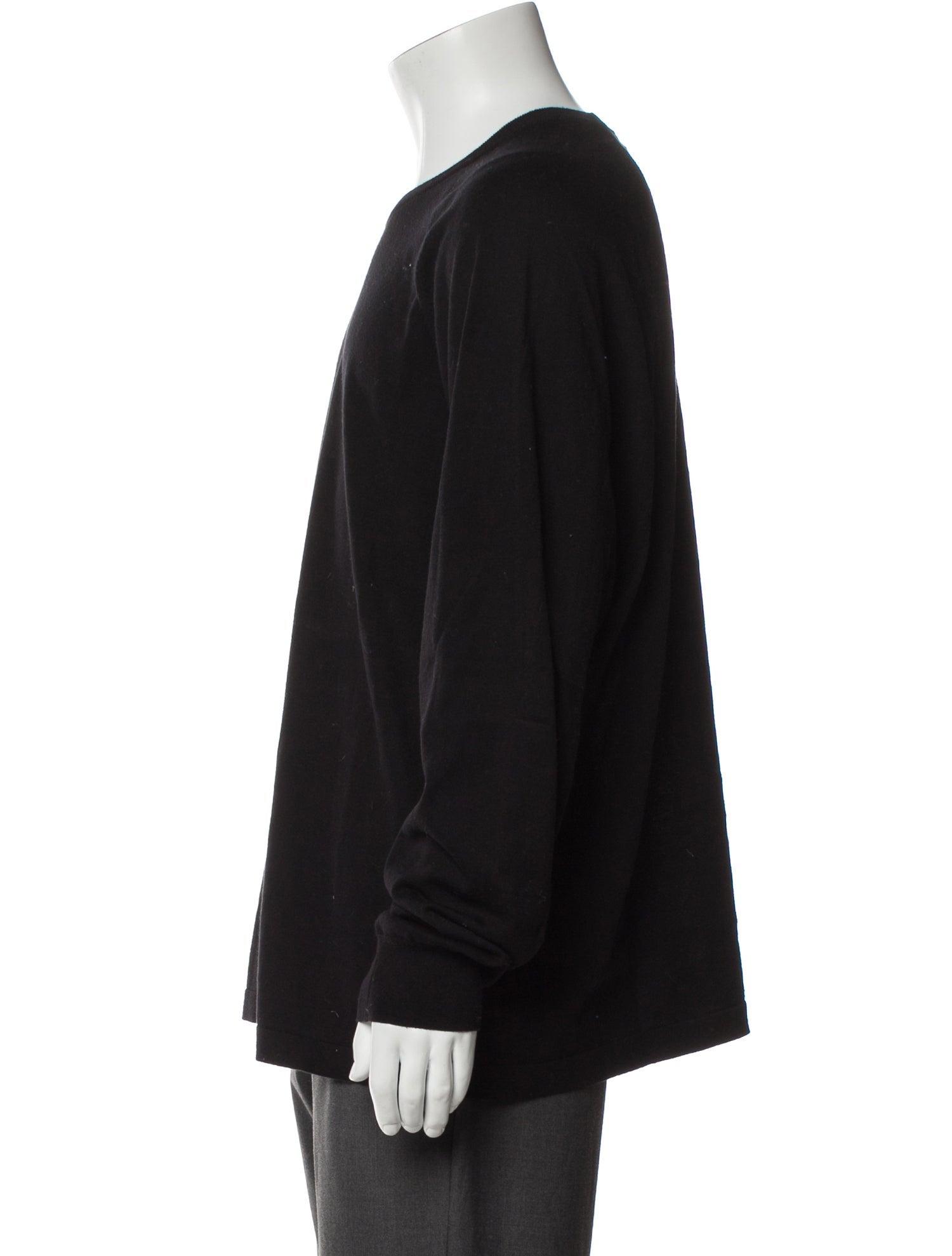 James Perse Crew Neck Long Sleeve Pullover