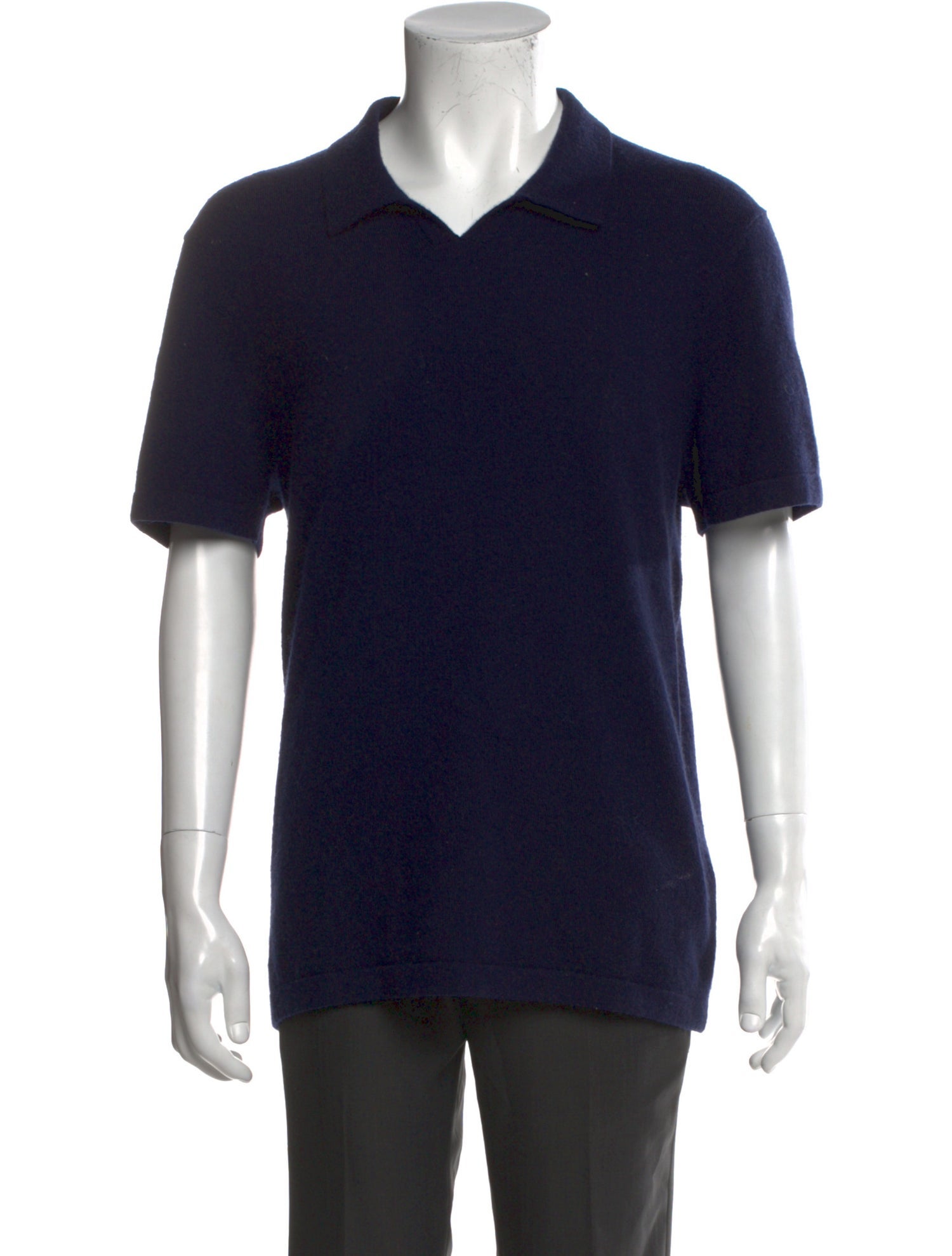 James Perse Cashmere V-Neck Polo Sweater