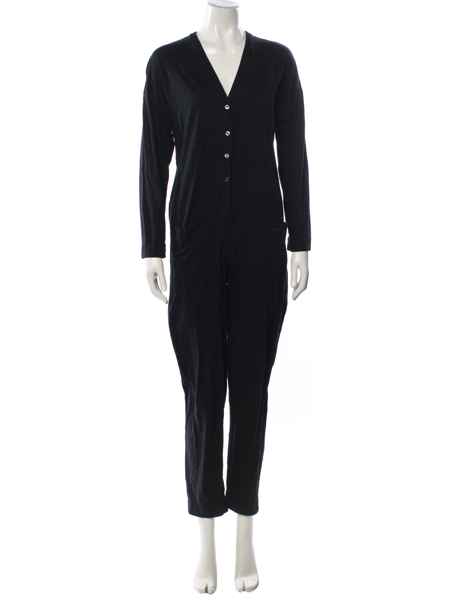 James Perse V-Neck Jumpsuit