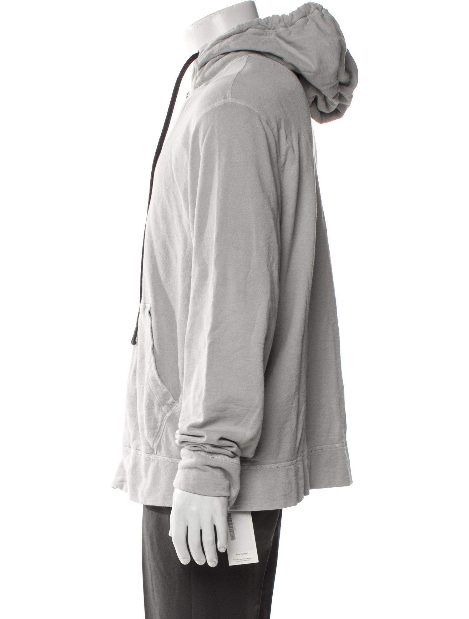 James Perse Crew Neck Long Sleeve Hoodie