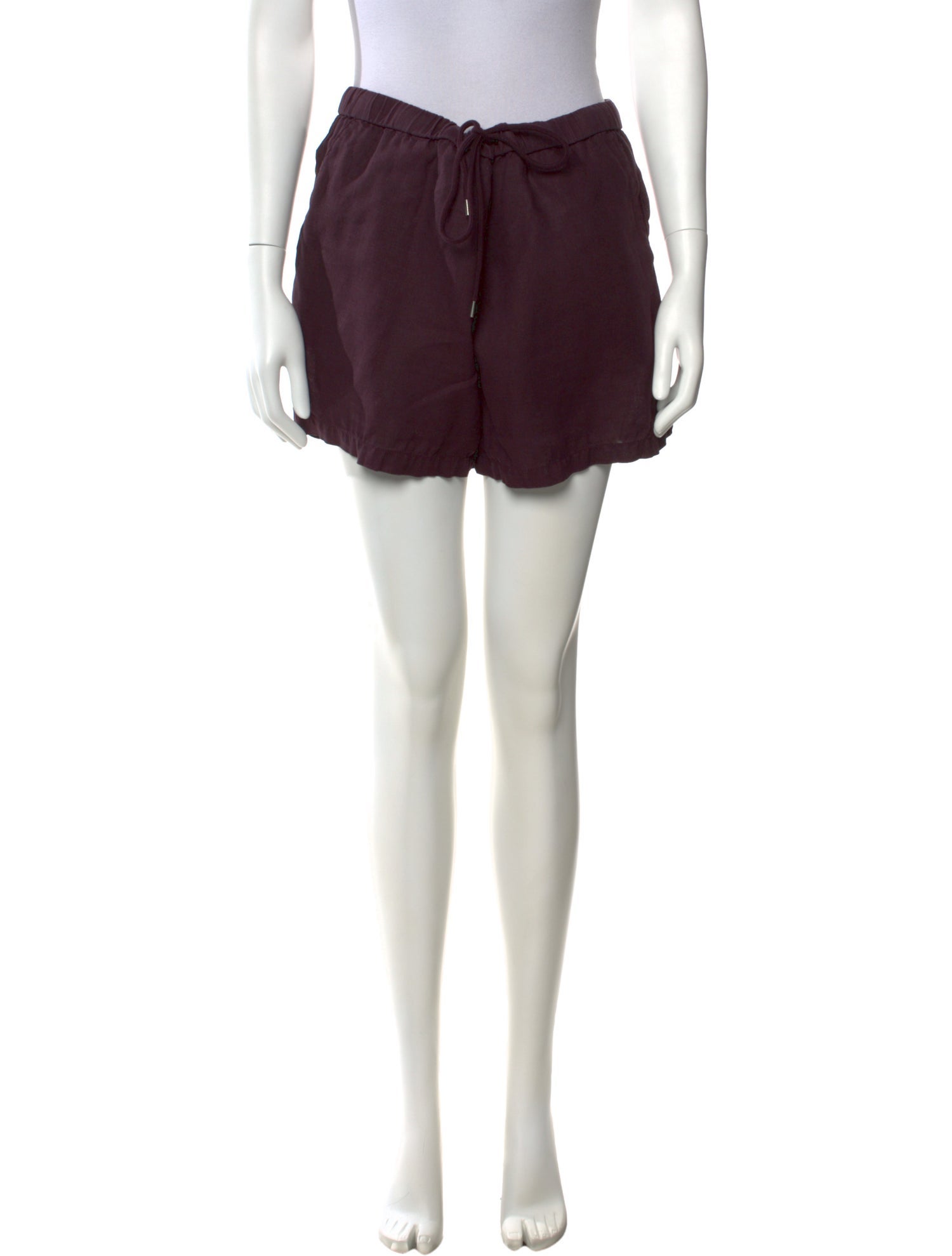 James Perse Linen Mini Shorts