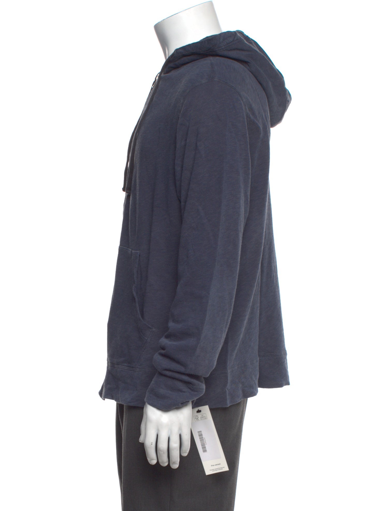 James Perse Crew Neck Long Sleeve Hoodie