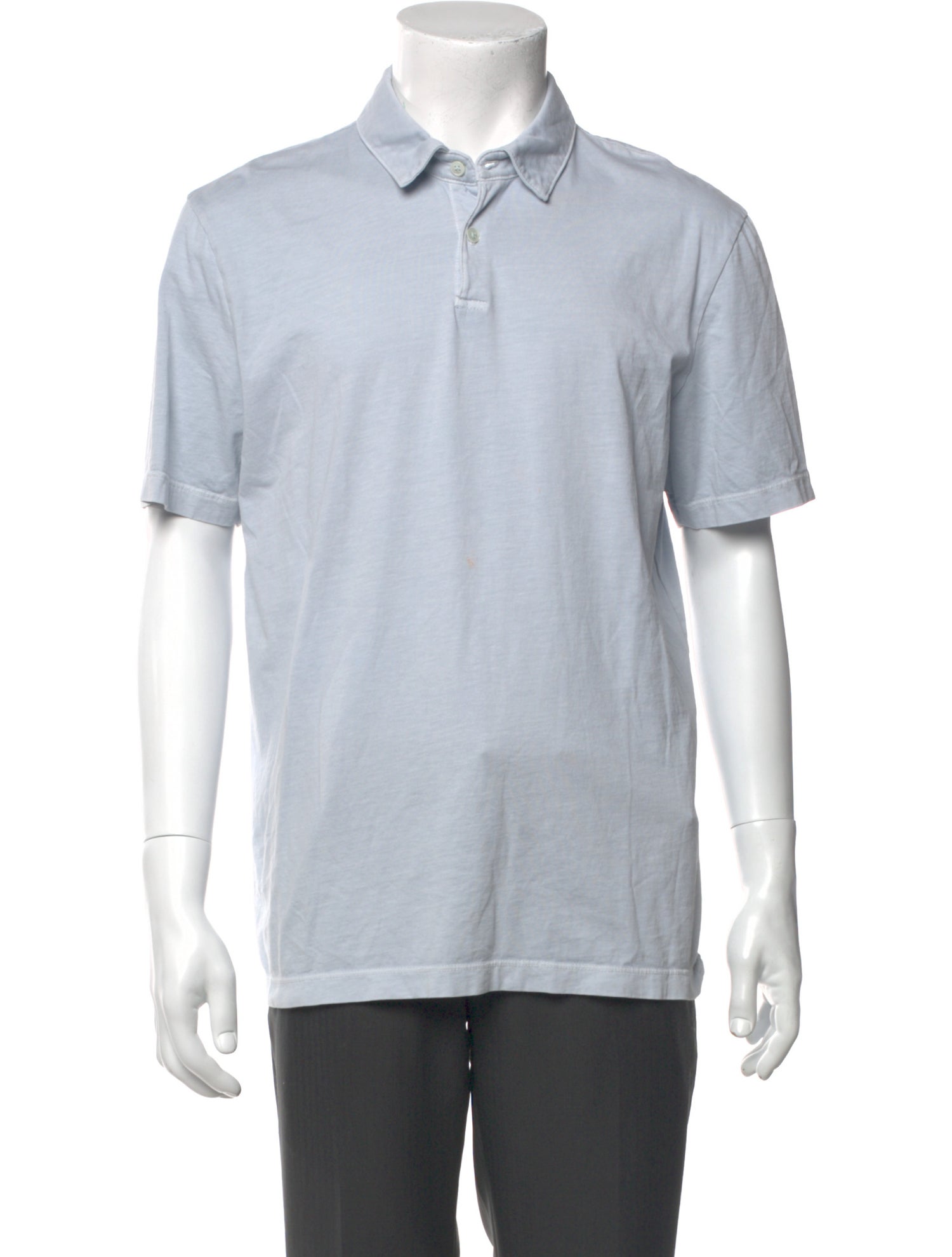 James Perse Collar Short Sleeve Polo Shirt