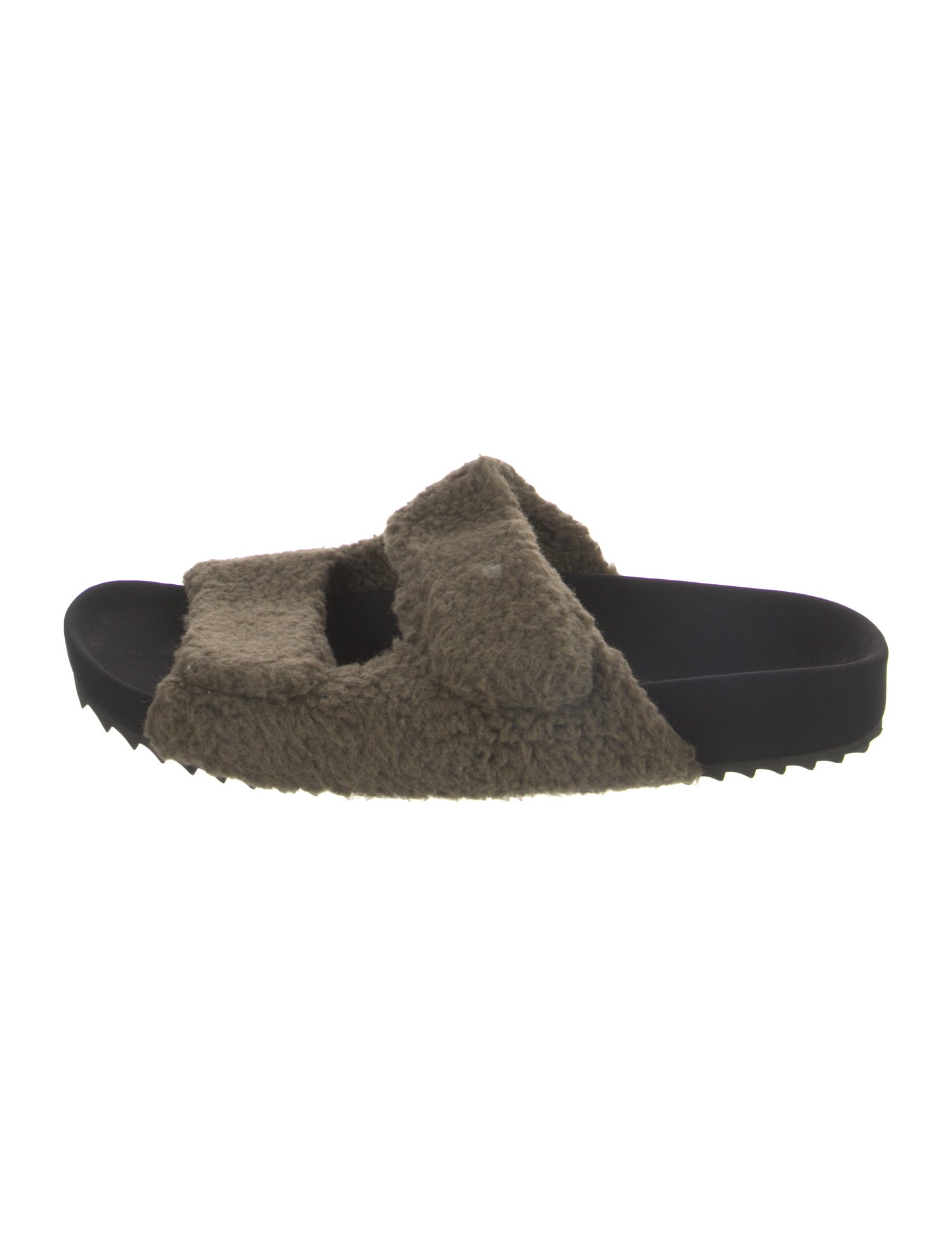 James Perse Shearling Slides