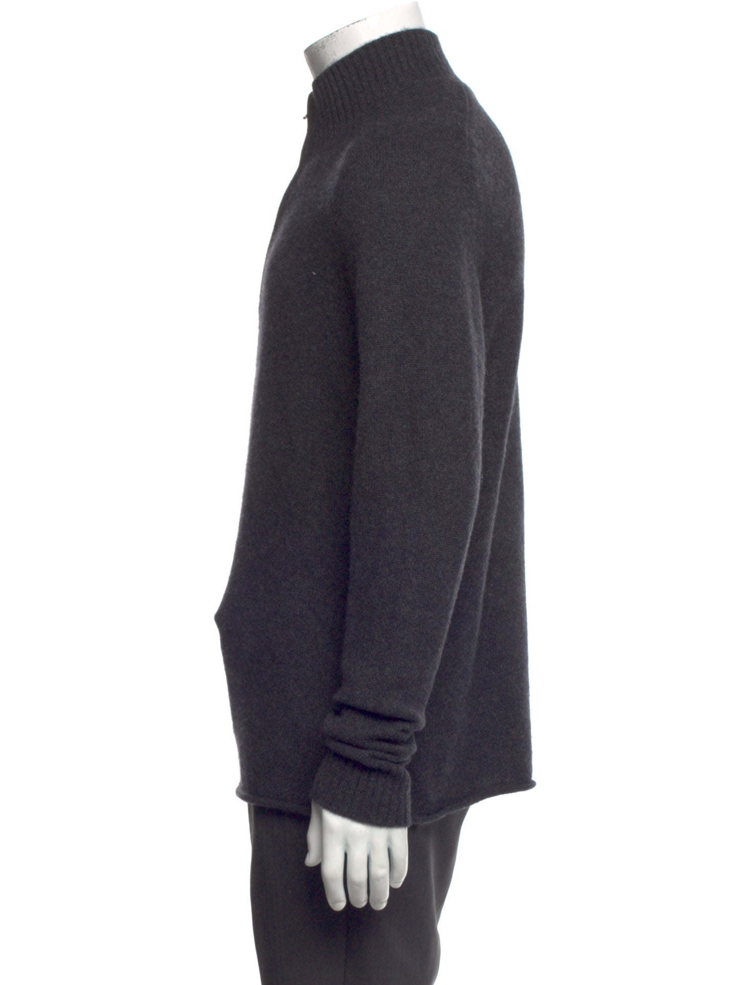 James Perse Cashmere Mock Neck Pullover