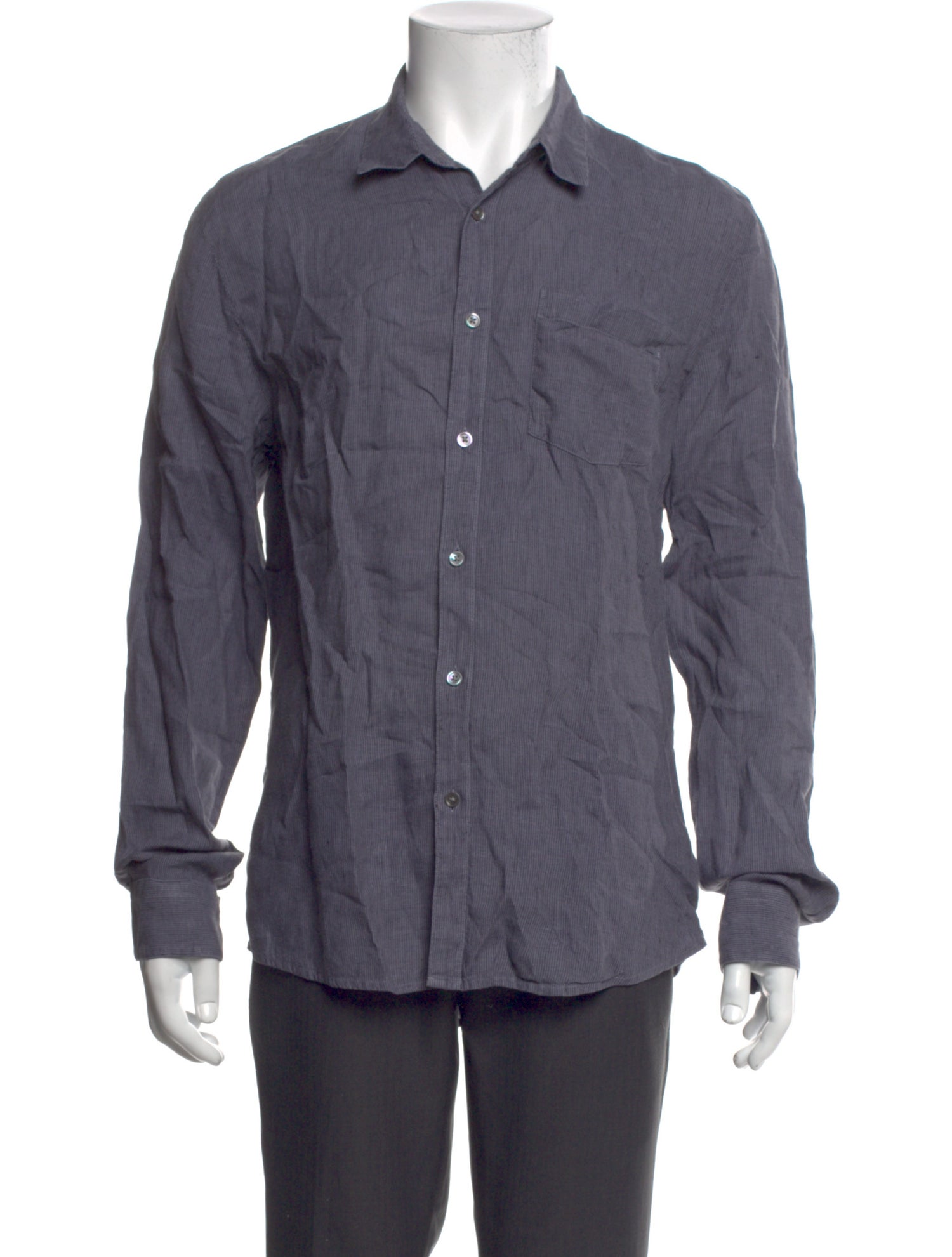 James Perse Linen Long Sleeve Shirt