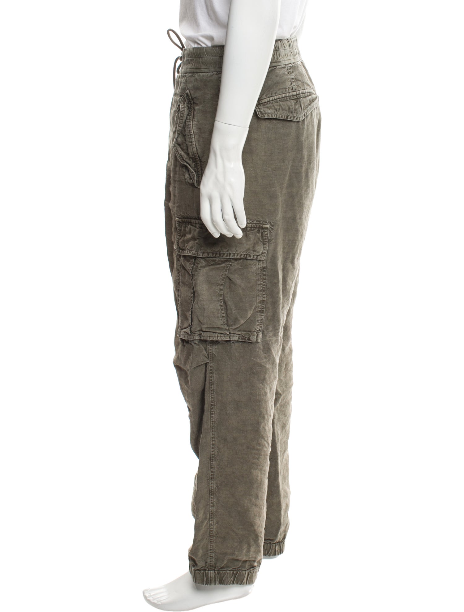 James Perse Linen Cargo Pants