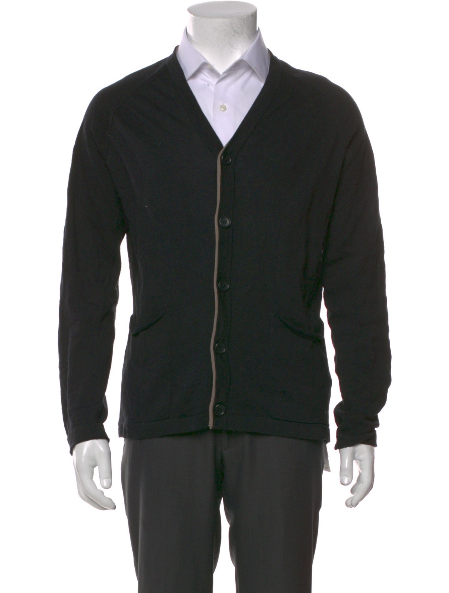 James Perse V-Neck Long Sleeve Cardigan