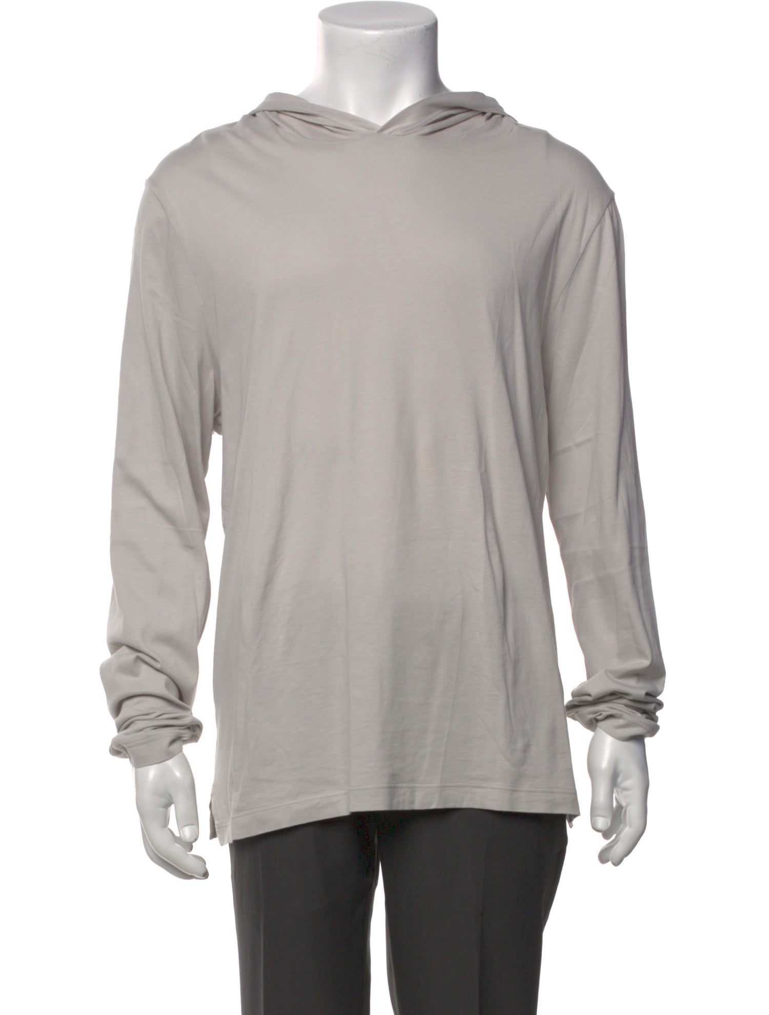 James Perse Crew Neck Long Sleeve Hoodie