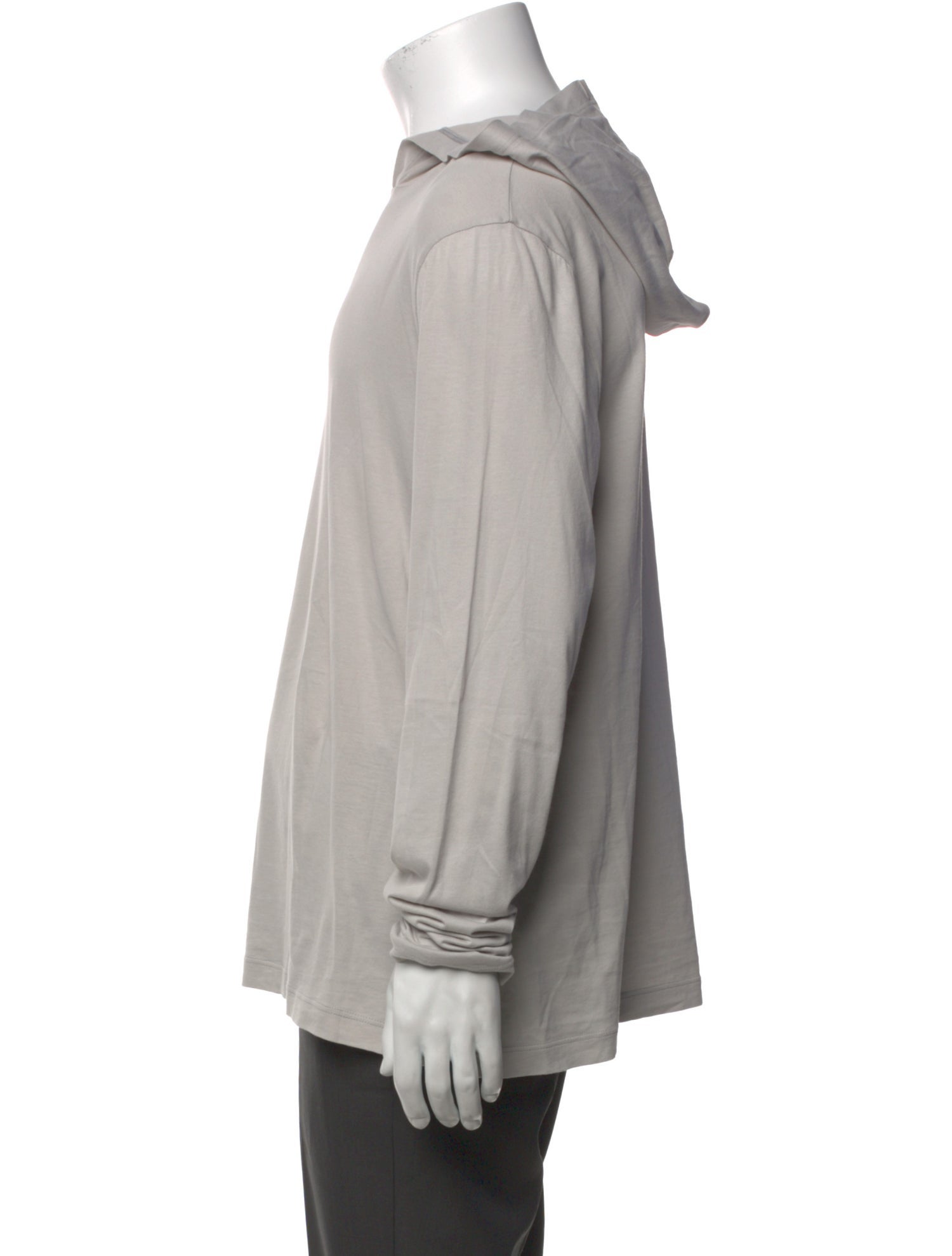 James Perse Crew Neck Long Sleeve Hoodie
