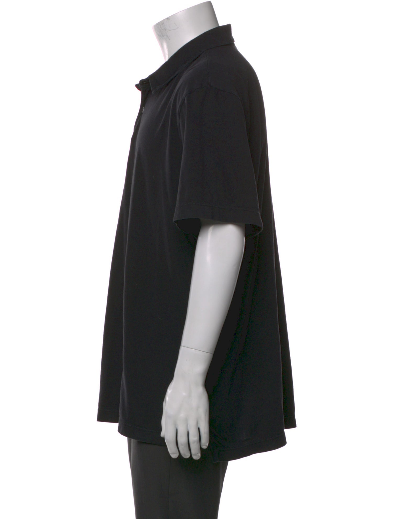 James Perse Collar Short Sleeve Polo Shirt
