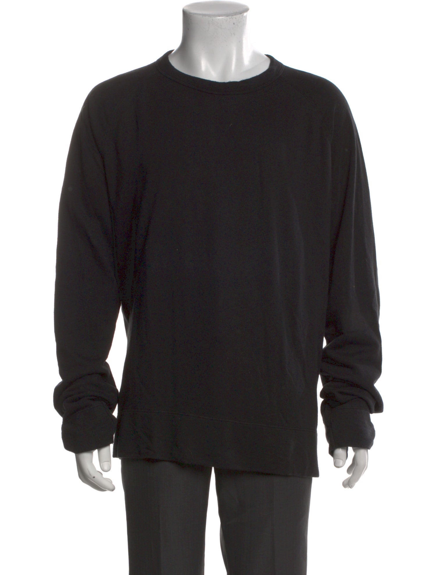 James Perse Crew Neck Long Sleeve Sweatshirt