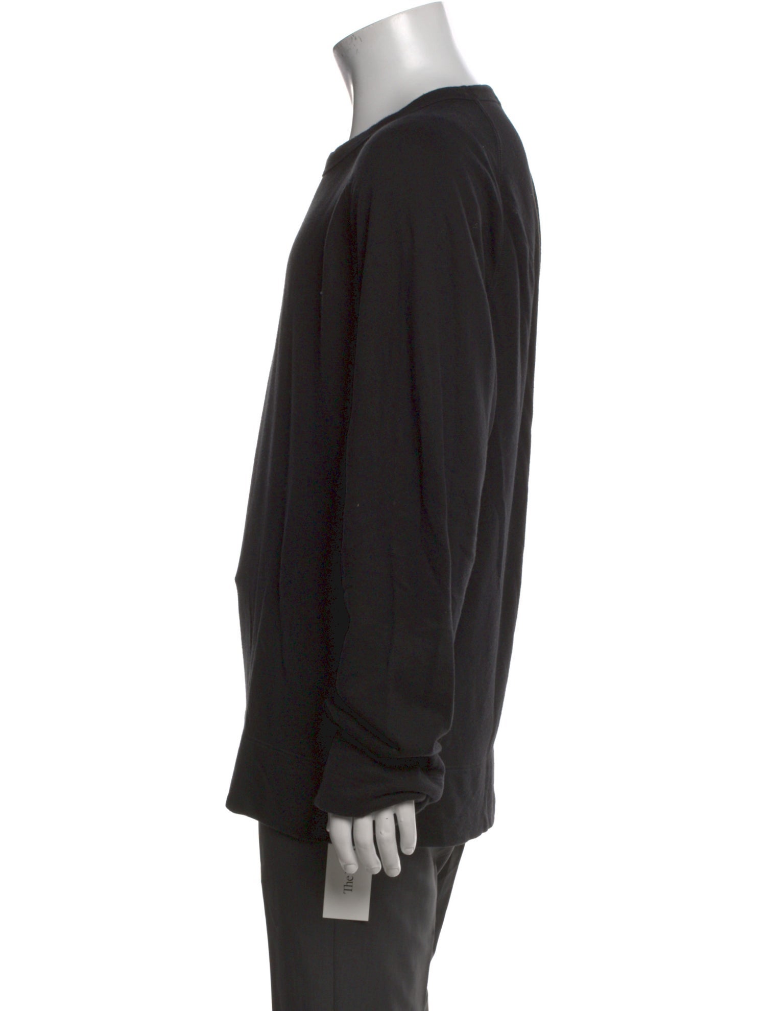 James Perse Crew Neck Long Sleeve Sweatshirt