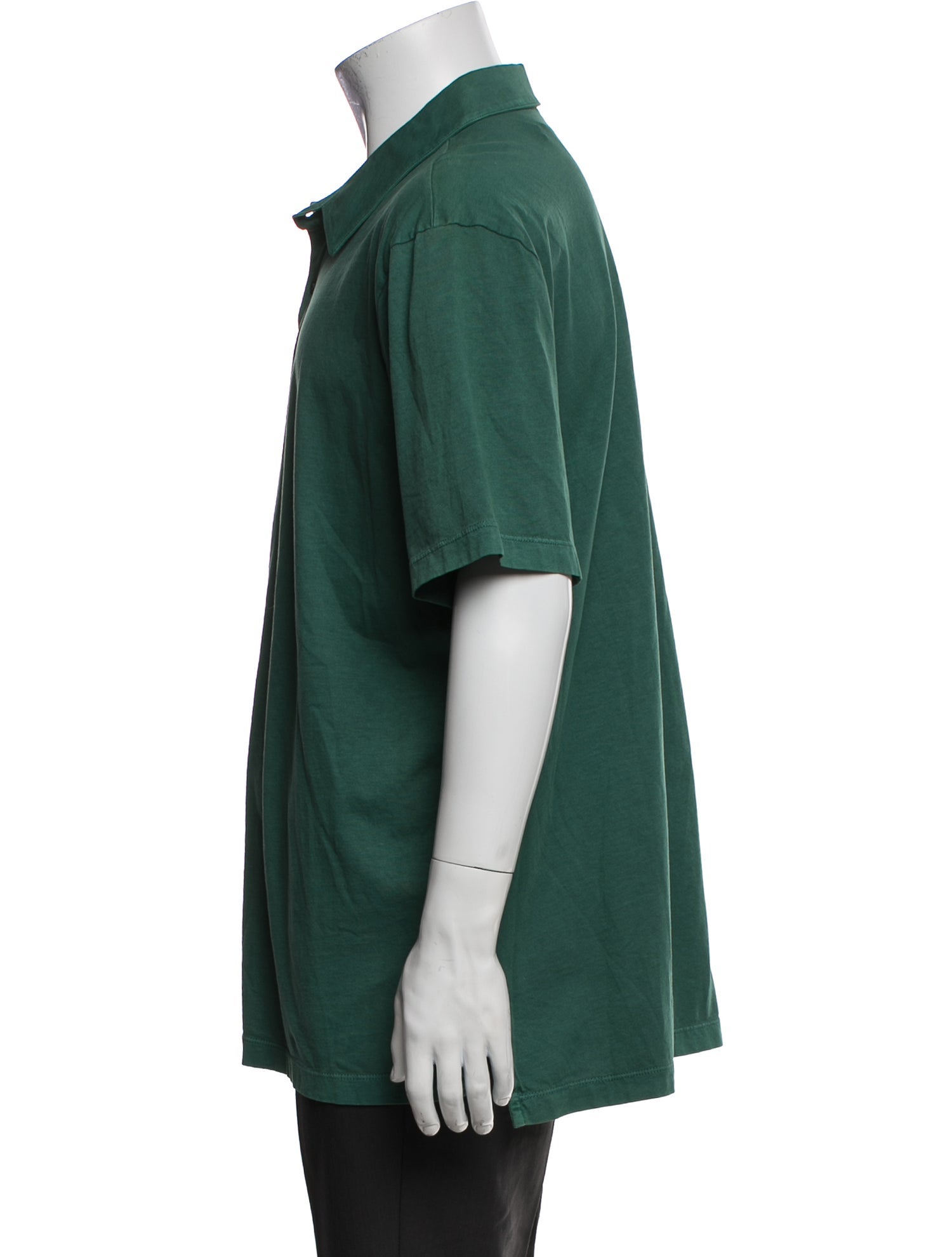 James Perse Collar Short Sleeve Polo Shirt