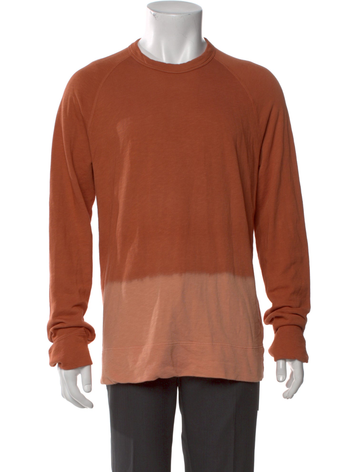 James Perse Crew Neck Long Sleeve Sweatshirt