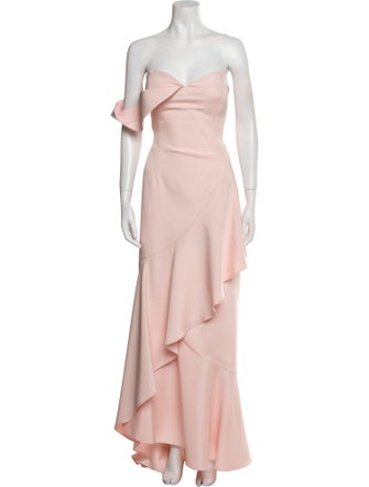 John Paul Ataker Strapless Long Dress