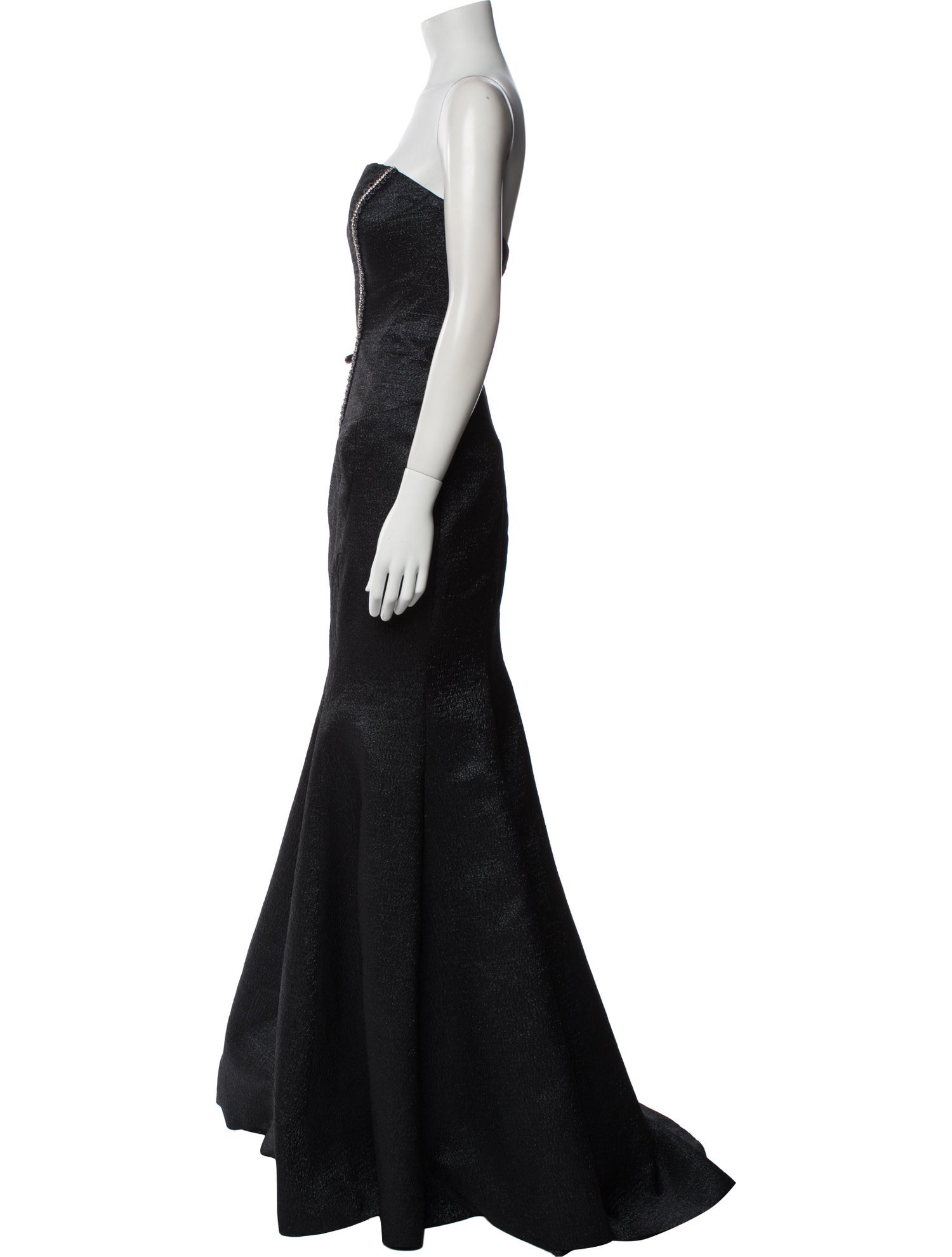 John Paul Ataker Strapless Long Dress w/ Tags