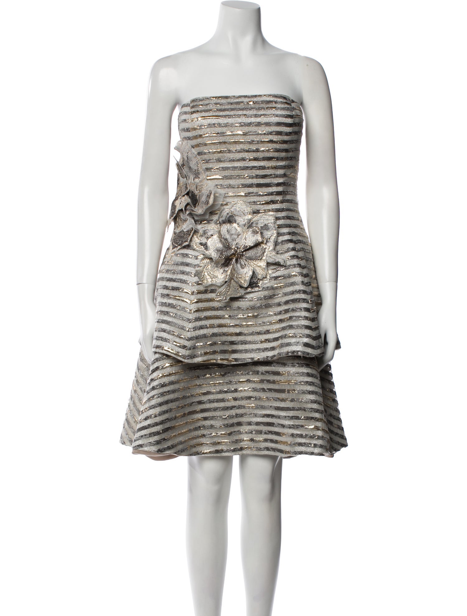 John Paul Ataker Striped Mini Dress