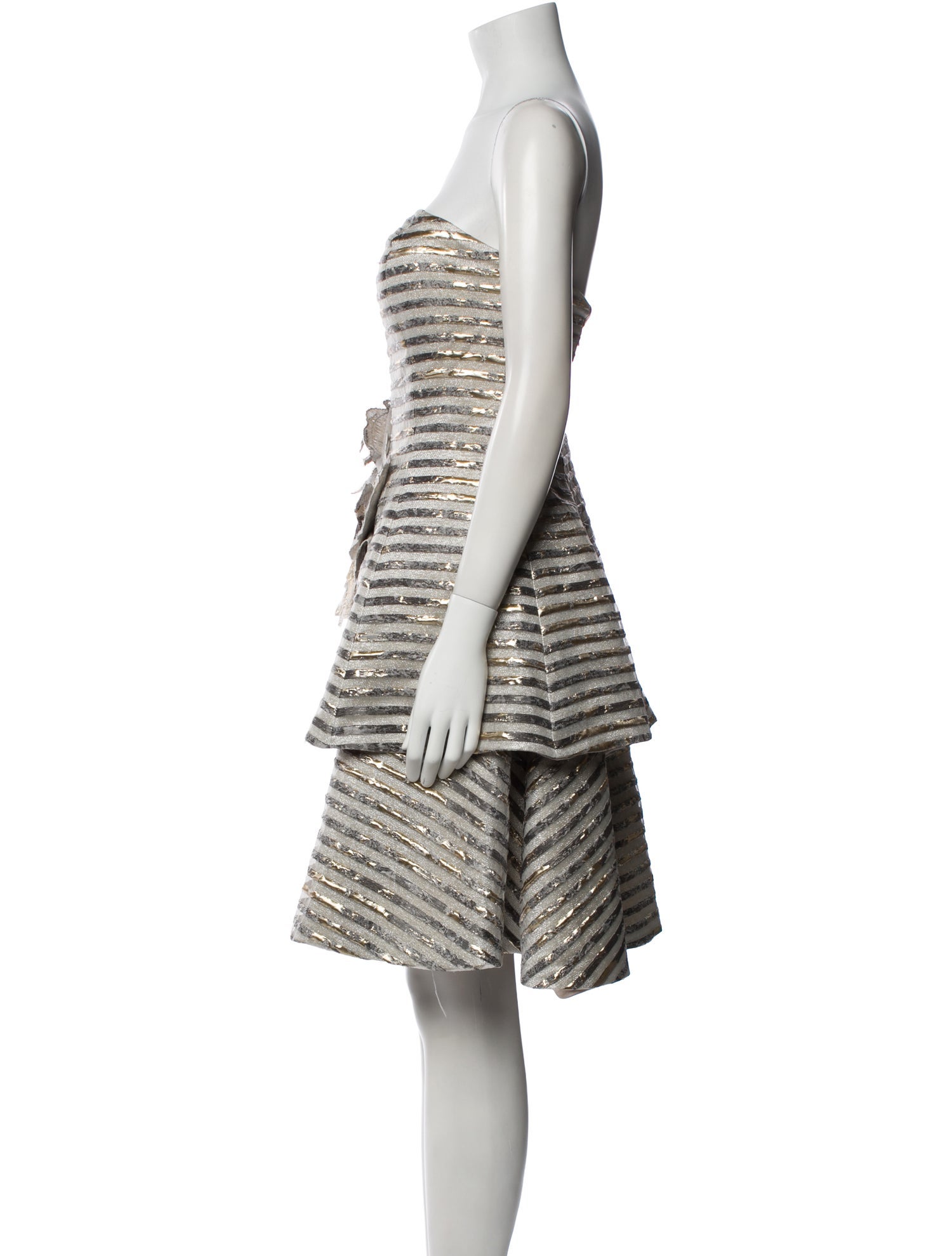 John Paul Ataker Striped Mini Dress