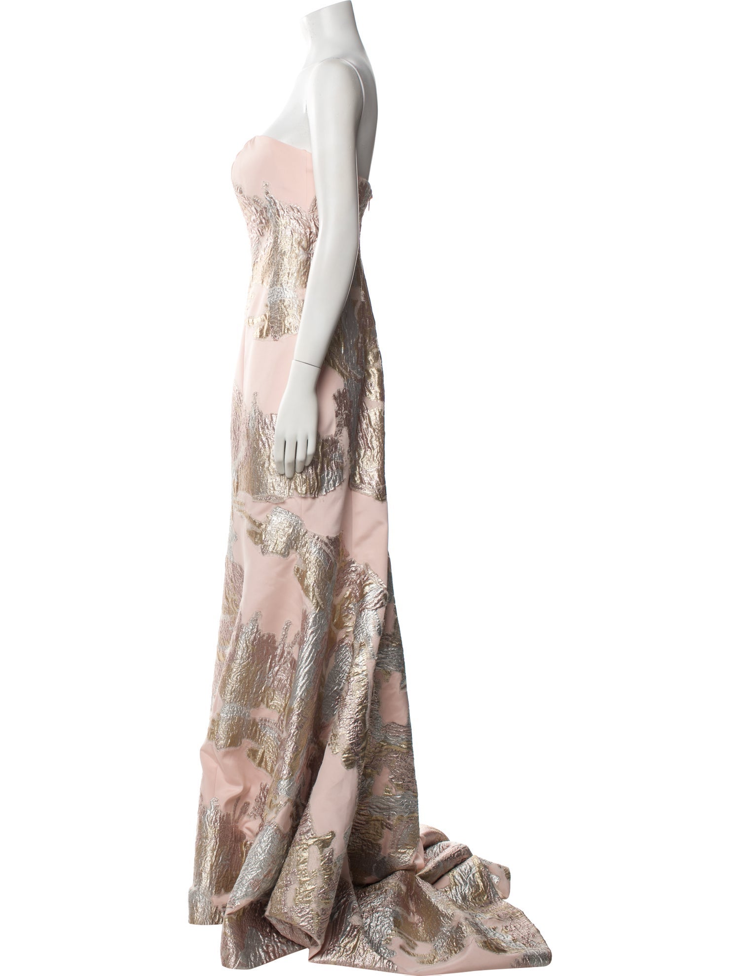 John Paul Ataker Graphic Print Long Dress