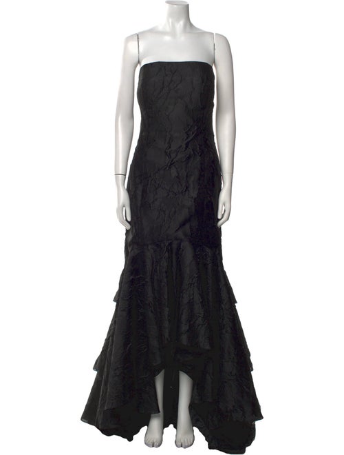 John Paul Ataker Lace Pattern Long Dress