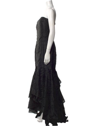 John Paul Ataker Lace Pattern Long Dress