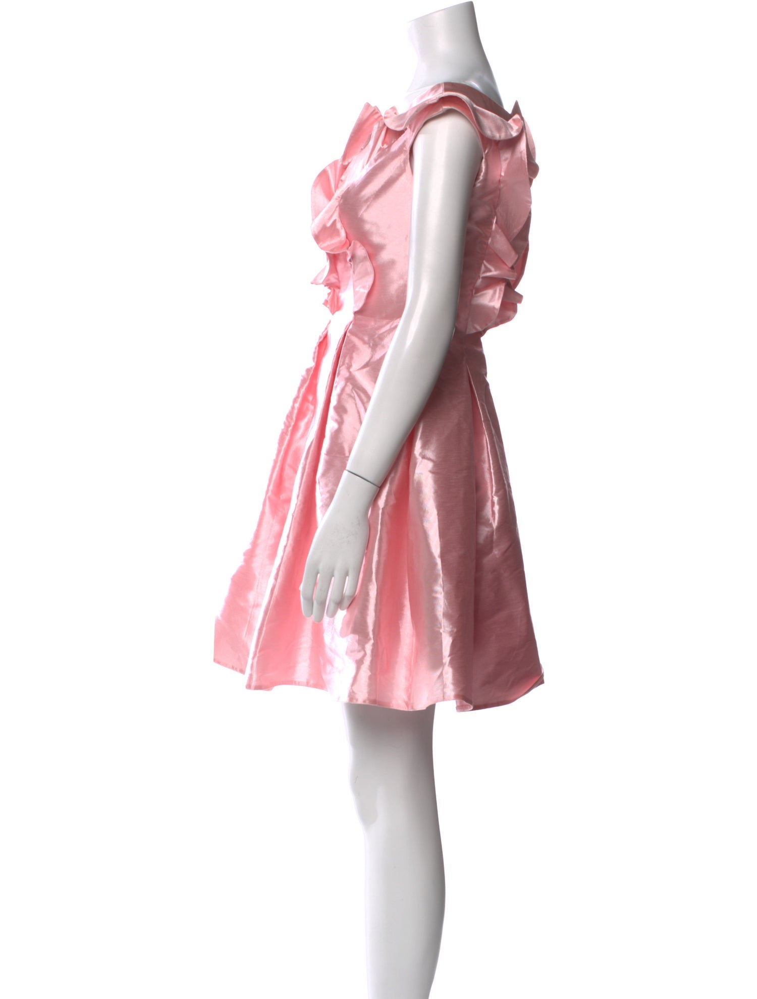 John Paul Ataker Off-The-Shoulder Mini Dress