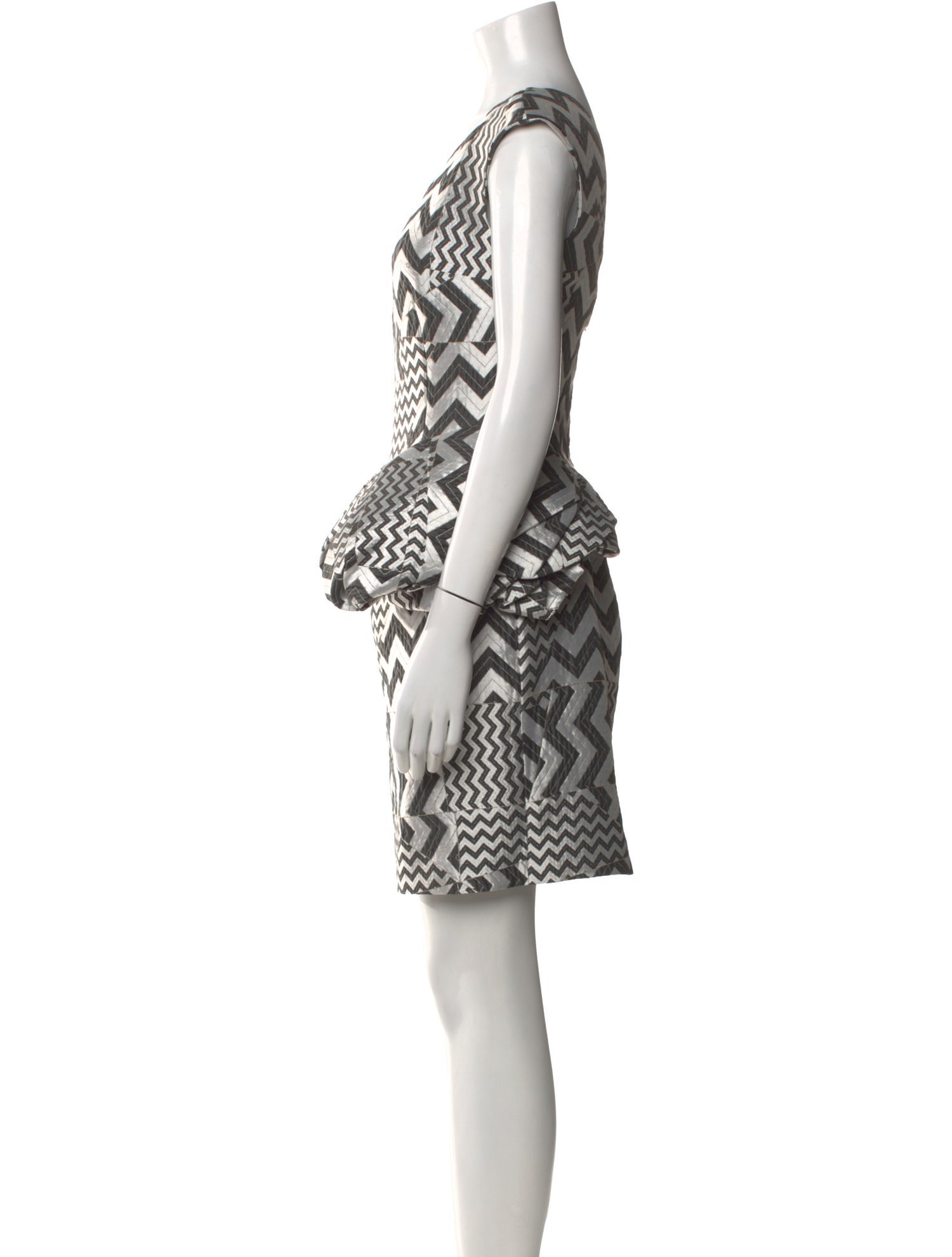 John Paul Ataker Printed Mini Dress