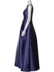 John Paul Ataker Bateau Neckline Long Dress