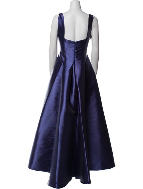 John Paul Ataker Bateau Neckline Long Dress