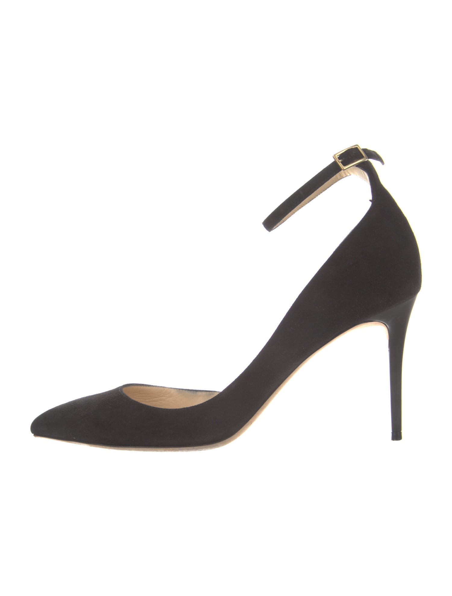 Jimmy Paul Suede D'Orsay Pumps