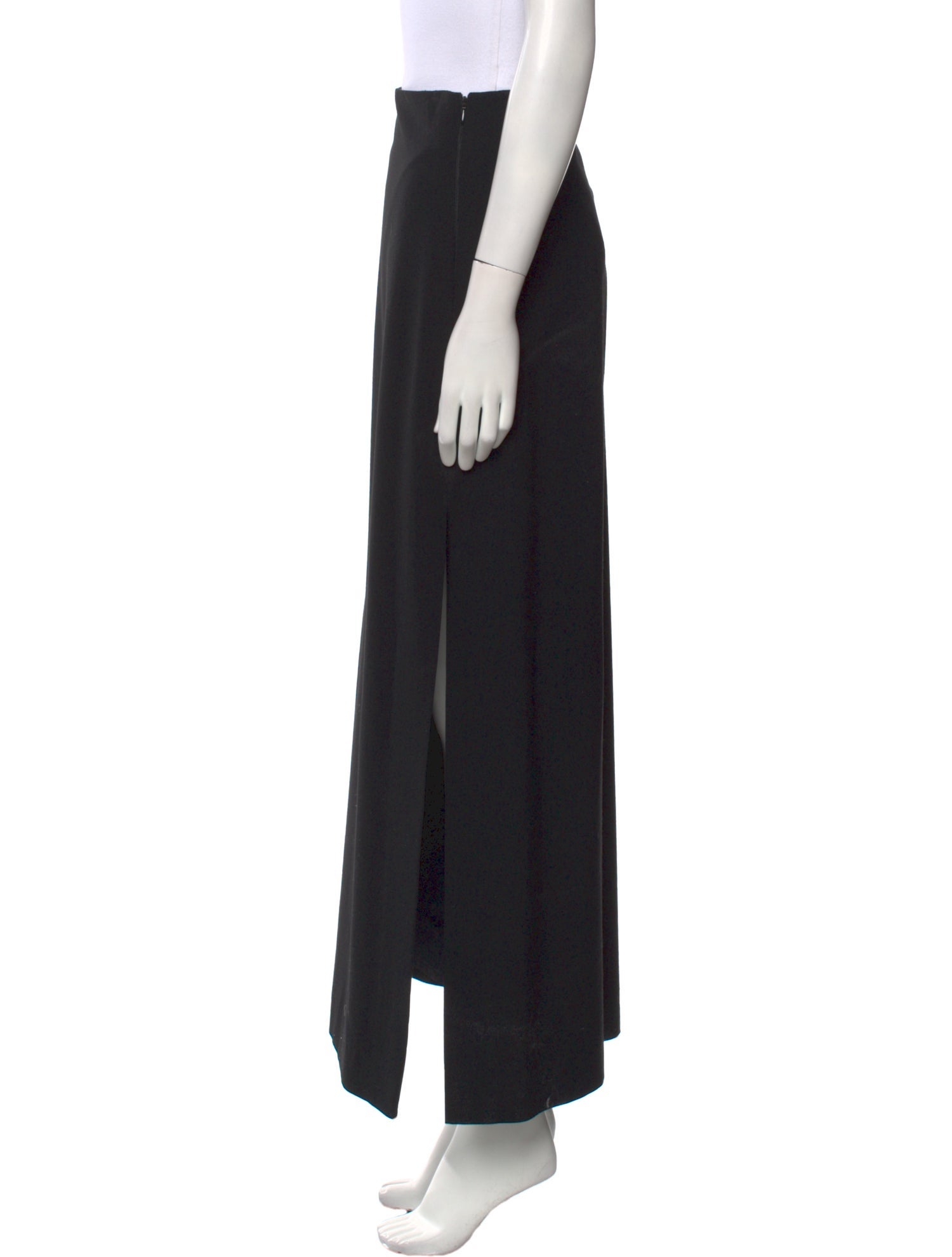 Jean Paul Knott Wool Midi Length Skirt