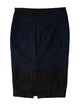 Jean Paul Knott Knee-Length Skirt