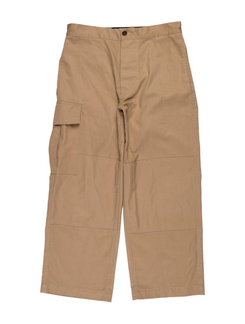 Jacquemus Cropped Cargo Pants khaki