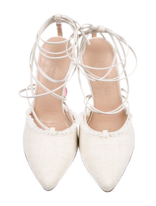 Jacquemus Portofino Ankle-Wrap Pumps