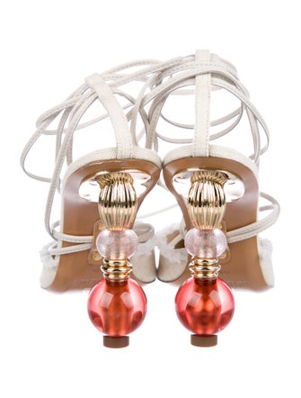 Jacquemus Portofino Ankle-Wrap Pumps