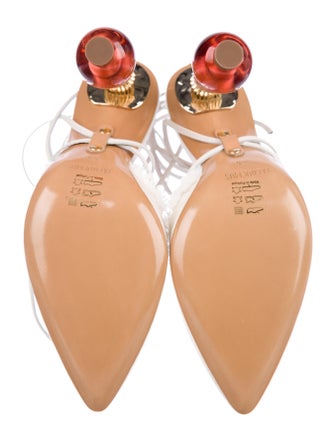 Jacquemus Portofino Ankle-Wrap Pumps