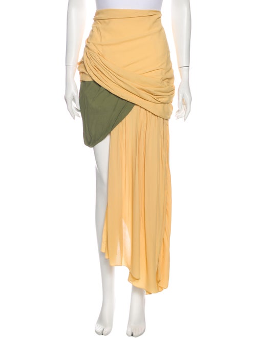 Jacquemus Mini Skirt Yellow