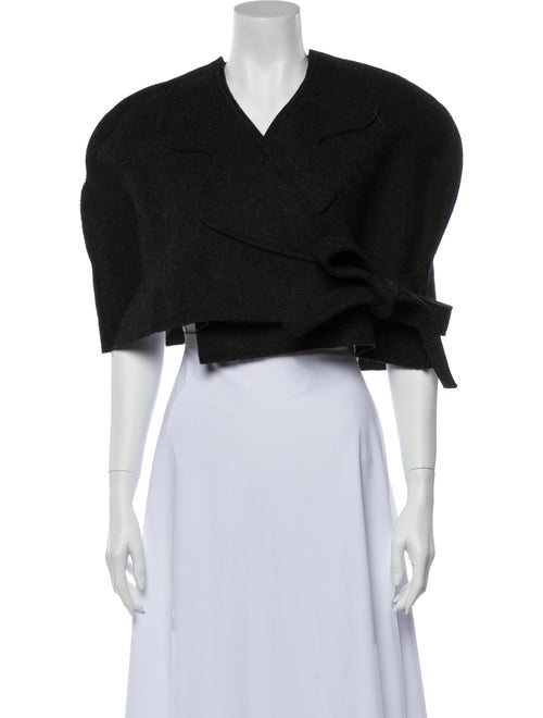 Jacquemus Wool V-Neck Sweater Wool