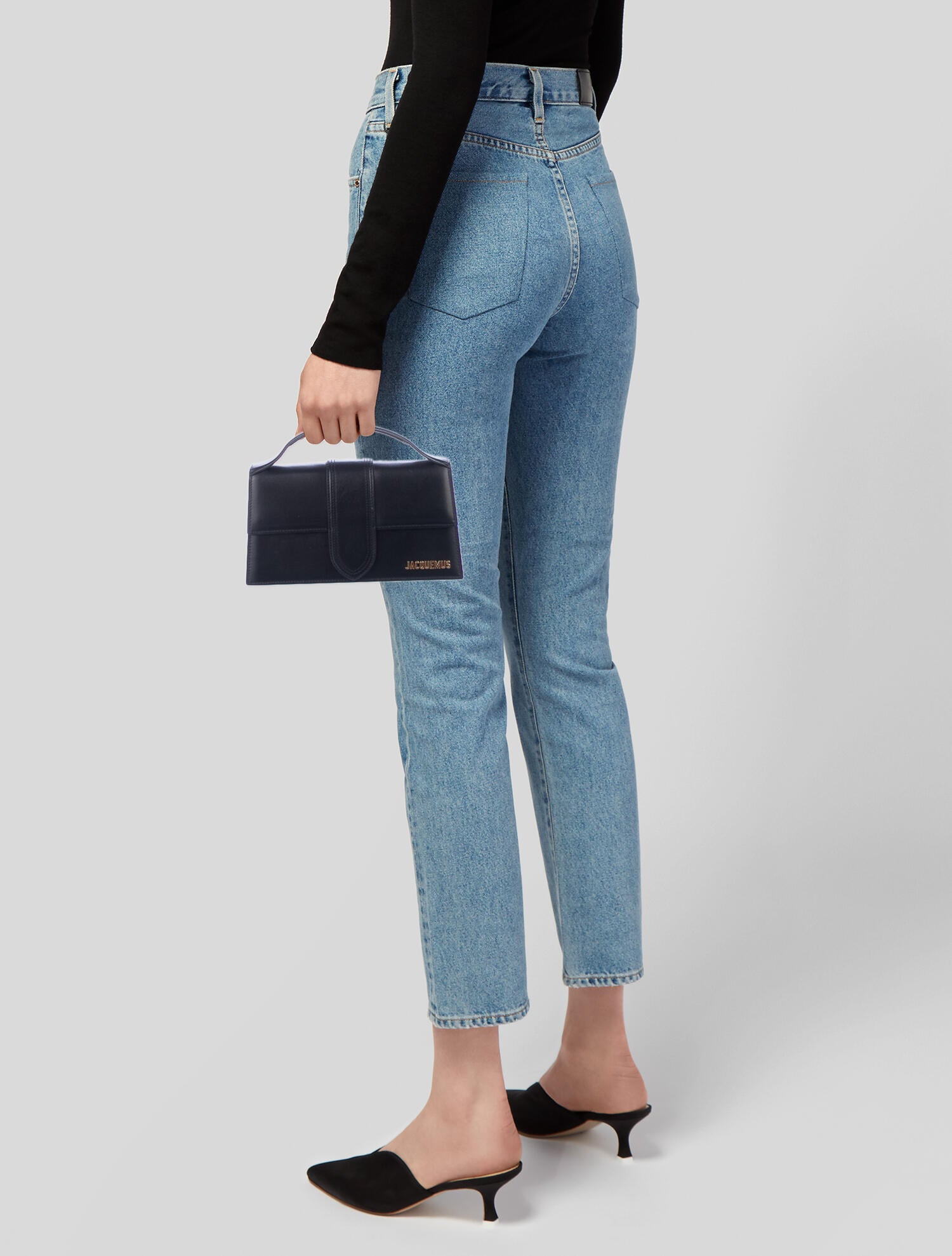 Jacquemus Le Grand Bambino Handle Bag w/ Tags - Black Mini Bags