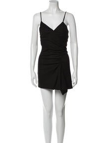 V-Neck Mini Dress