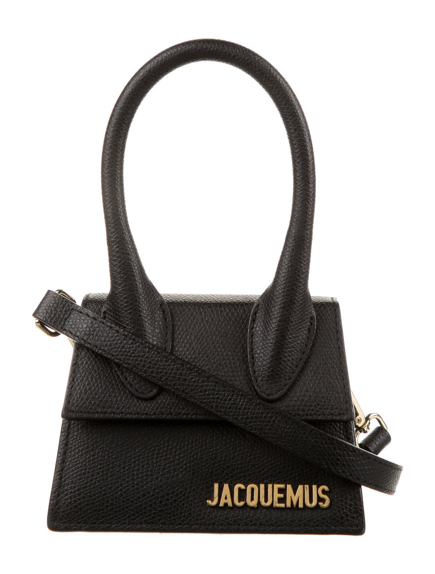Jacquemus Leather Mini Bag Black Mini Bags, Handbags WJQ34133 The