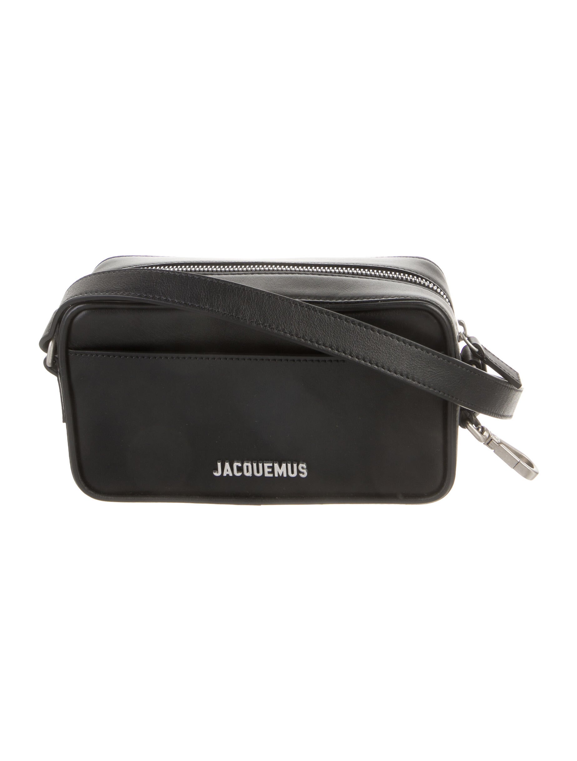 Jacquemus Leather Crossbody Bag Black Crossbody Bags, Handbags